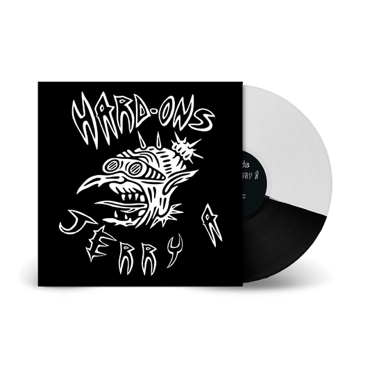HARD-ONS / JERRY A - HARD-ONS / JERRY A: BLACK/WHITE VINYL - LP