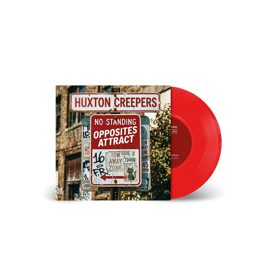 HUXTON CREEPERS - OPPOSITES ATTRACT: RED VINYL - 7