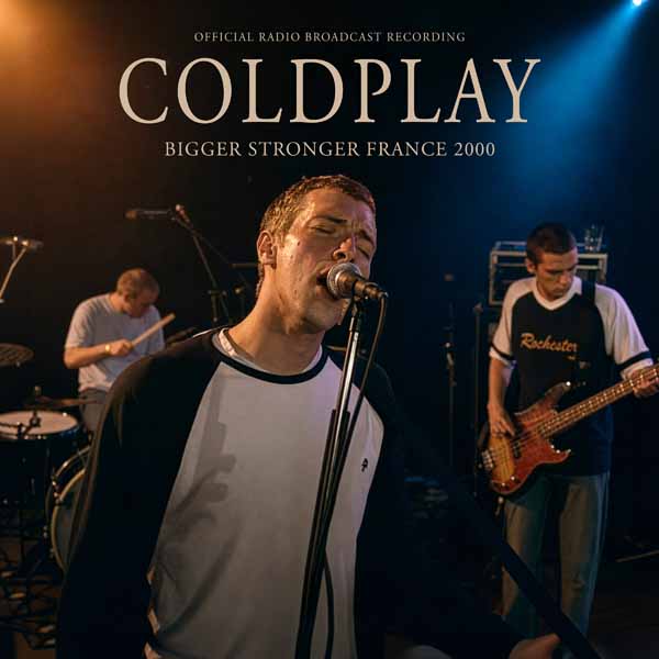 COLDPLAY - BIGGER STRONGER FRANCE 2000 - LP