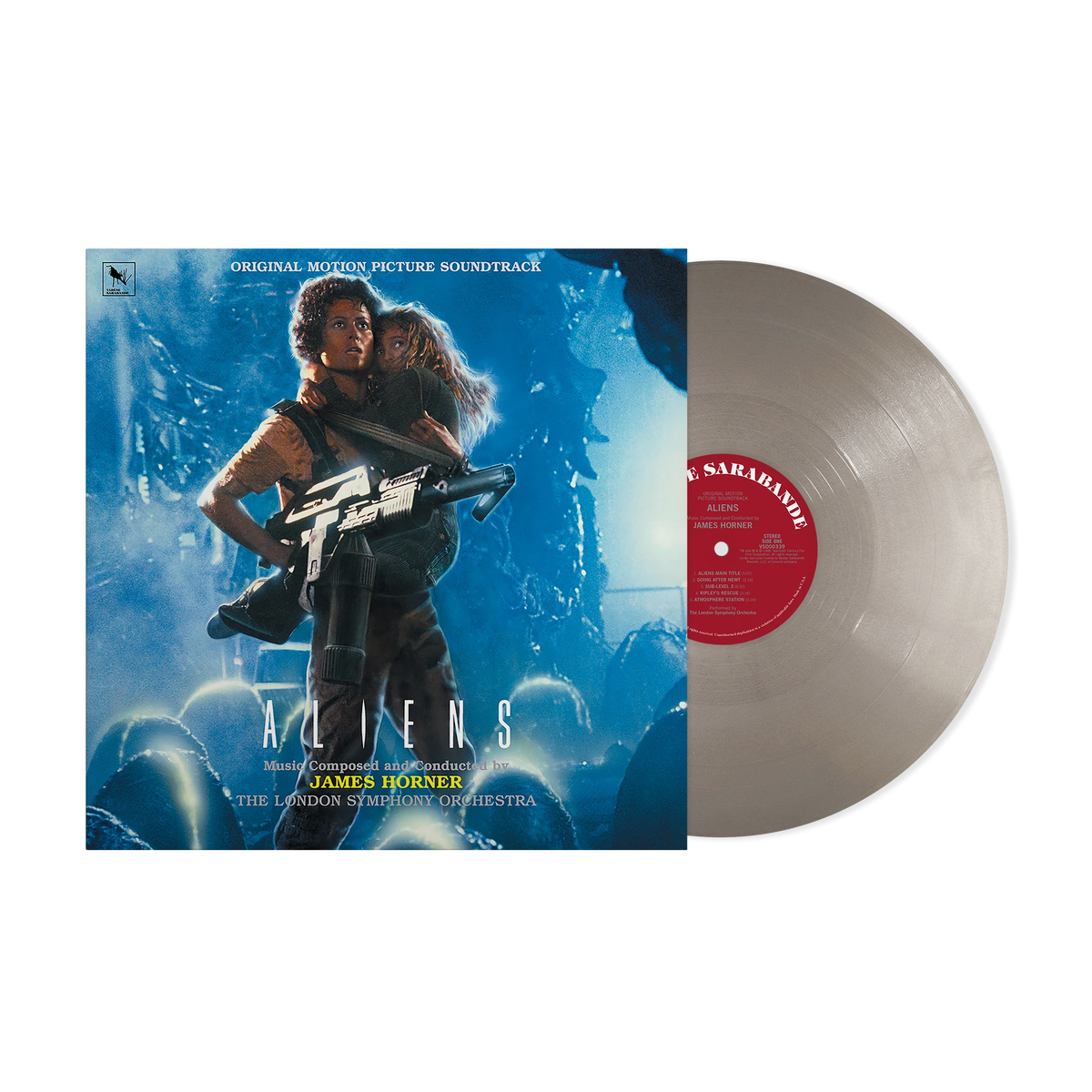 ALIENS - SOUNDTRACK : OPAQUE SILVER VINYL (2026) - LP