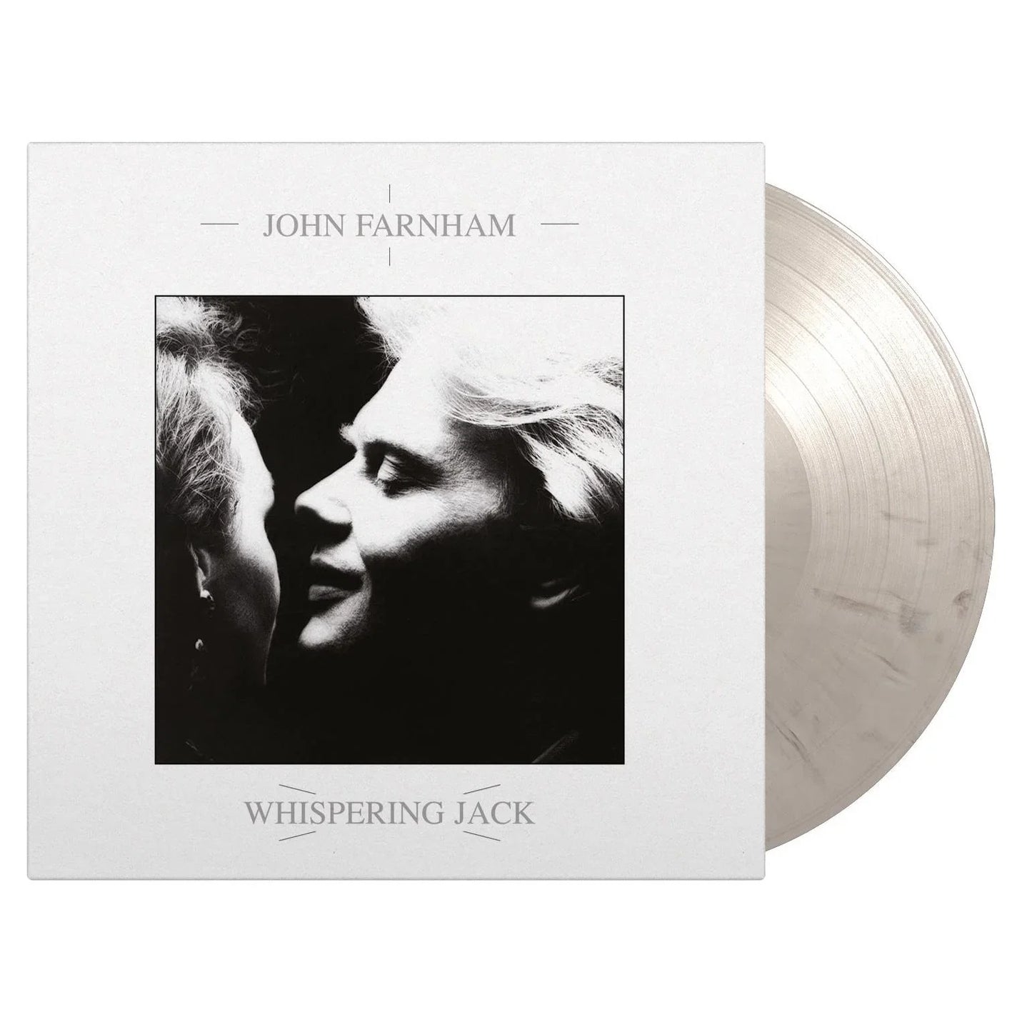 FARNHAM, JOHN - WHISPERING JACK : MARBLED BLACK/WHITE - LP