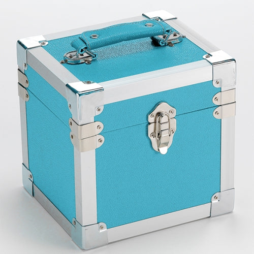 RECORD CARRYING CASE - 7" SINGLES 50 RECORD CASE : BLUE - ACC