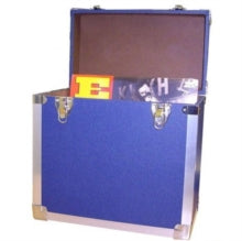 RECORD CARRYING CASE - 50 LP RECORD CARRY CASE : DARK BLUE - ACC
