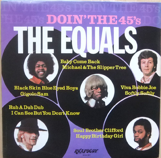 EQUALS - DOIN' THE 45'S - LP