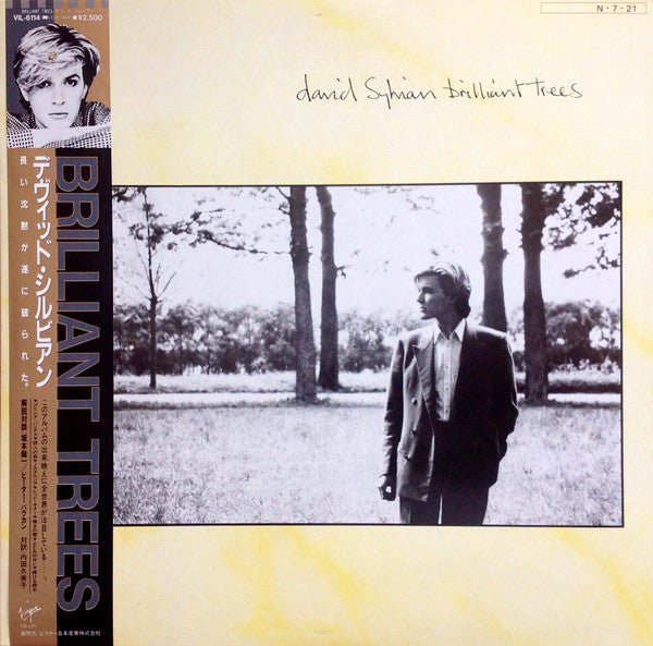 SYLVIAN, DAVID - BRILLIANT TREES (JAPAN PRESS) - LP