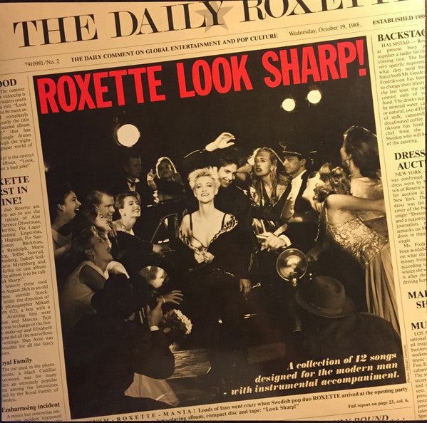 ROXETTE - LOOK SHARP! (AUST.PRESS) - LP