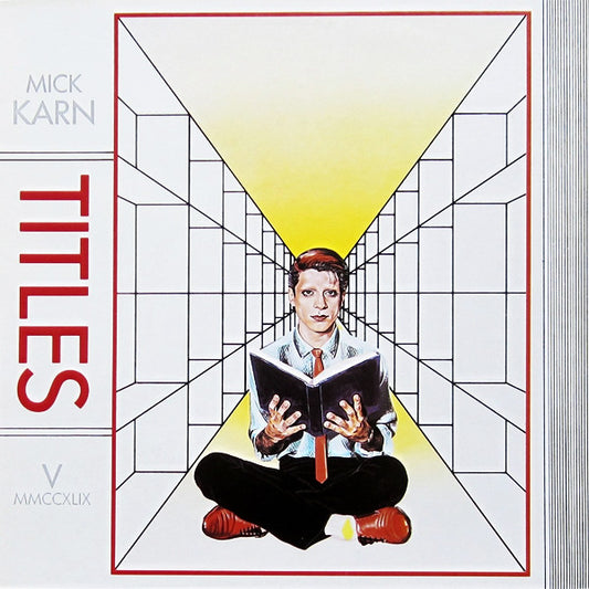 KARN, MICK - TITLES (UK EMBOSSED PRESS) - LP