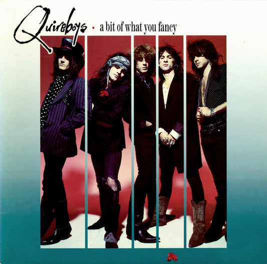 QUIREBOYS - A BIT OF WHAT YOU FANCY (US PRESS) - LP