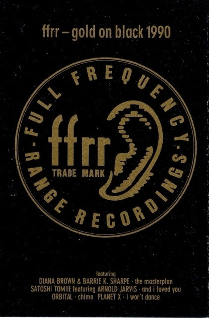 VARIOUS - FFRR - GOLD ON BLACK 1990 (CASSETTE) - CS