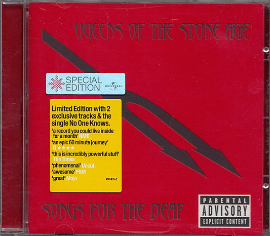 QUEENS OF THE STONE AGE - SONGS FOR THE DEAF : UK EXCLUSIVE BONUS - CD