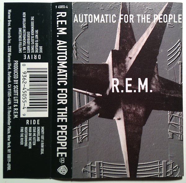 R.E.M. - AUTOMATIC FOR THE PEOPLE (CASSETTE) - CS