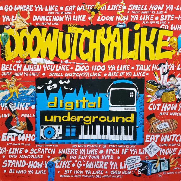 DIGITAL UNDERGROUND - DOOWUTCHYALIKE (X 2) / HIP-HOP DOLL - 12