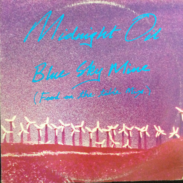 MIDNIGHT OIL - BLUE SKY MINE (AUST.3 TRACK 12" PROMO) - 12