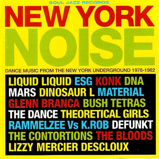 VARIOUS / SOUL JAZZ RECORDS PRESENTS - NEW YORK NOISE: VOLUME ONE (2026) - CD
