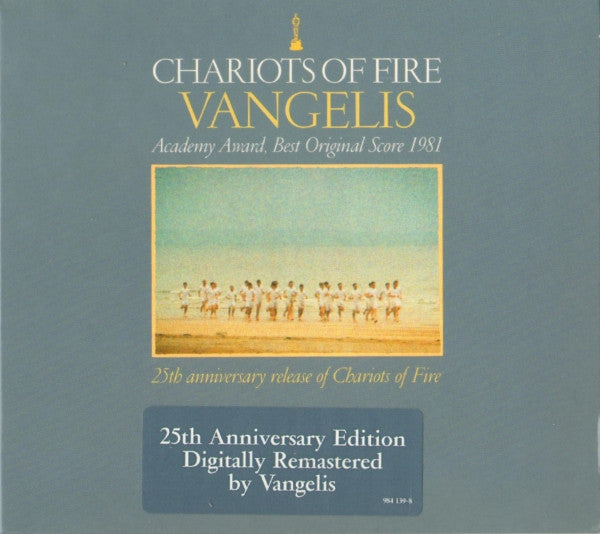 VANGELIS - CHARIOTS OF FIRE : REMASTERED 25TH ANNIV - CD