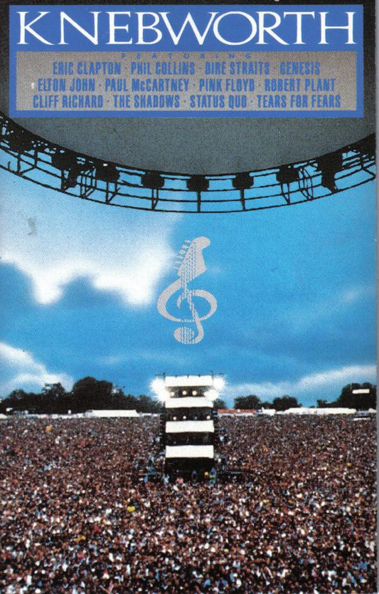 VARIOUS - KNEBWORTH (DOUBLE CASSETTE) - CS