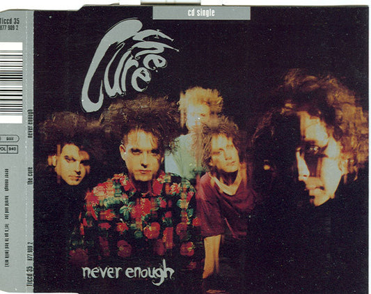 CURE - NEVER ENOUGH (UK VERSION) - CD5
