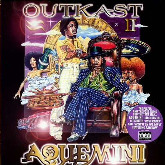 OUTKAST - AQUEMINI : 3LP SET - LP