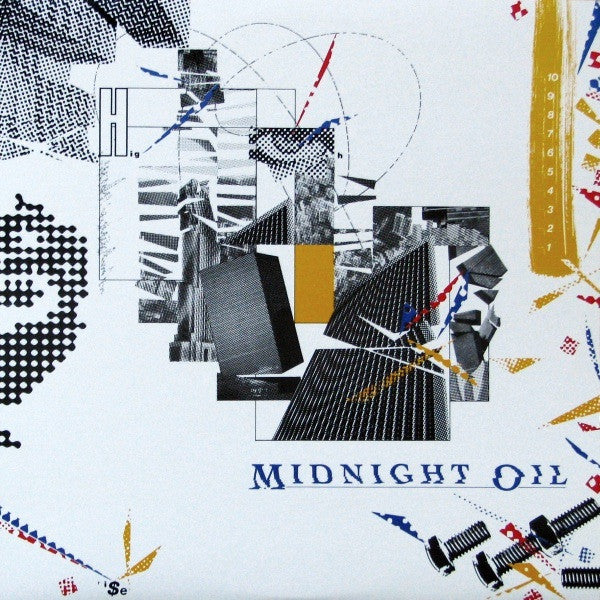 MIDNIGHT OIL - 10,9,8,7,6,5,4,3,2,1 (TOWNHOUSE CUT) - LP