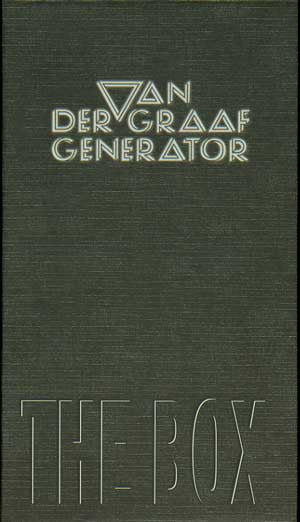 VAN DER GRAAF GENERATOR - BOX - CD