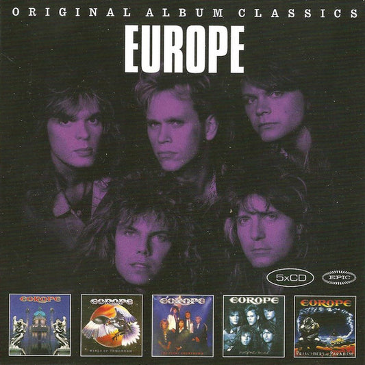 EUROPE - ORIGINAL ALBUM CLASSICS (5CD) - CD
