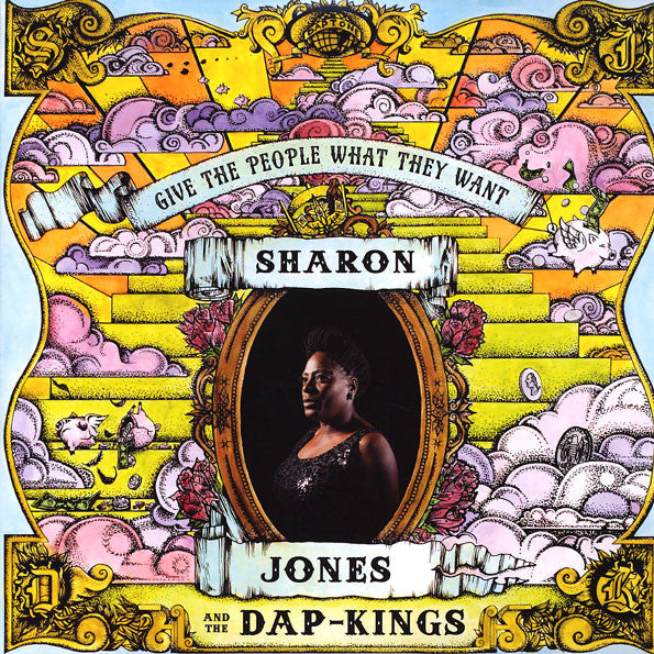 JONES, SHARON & THE DAP-KINGS - GIVE THE PEOPLE WHAT THEY WANT : STEREO - LP