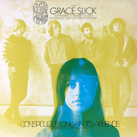 GREAT SOCIETY - CONSPICUOUS ONLY IN ITS ABSENCE - LIVE - LP