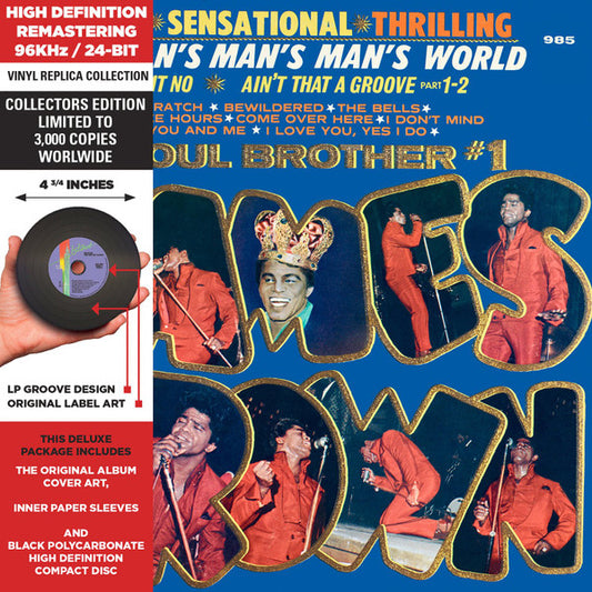 BROWN, JAMES - IT'S A MAN'S MAN'S MAN'S WORLD : CARD SL - CD