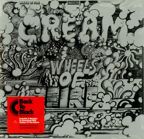 CREAM - WHEELS OF FIRE 2LP (REIS) - LP