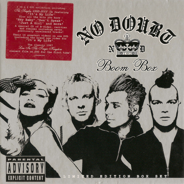 NO DOUBT - BOOM BOX : 2CD + 2DVD BOX - CD