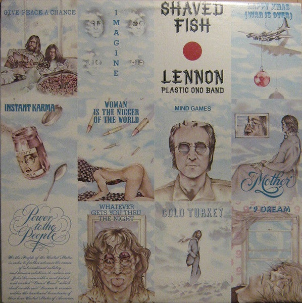 LENNON, JOHN - SHAVED FISH (AUST.PRESS) - LP