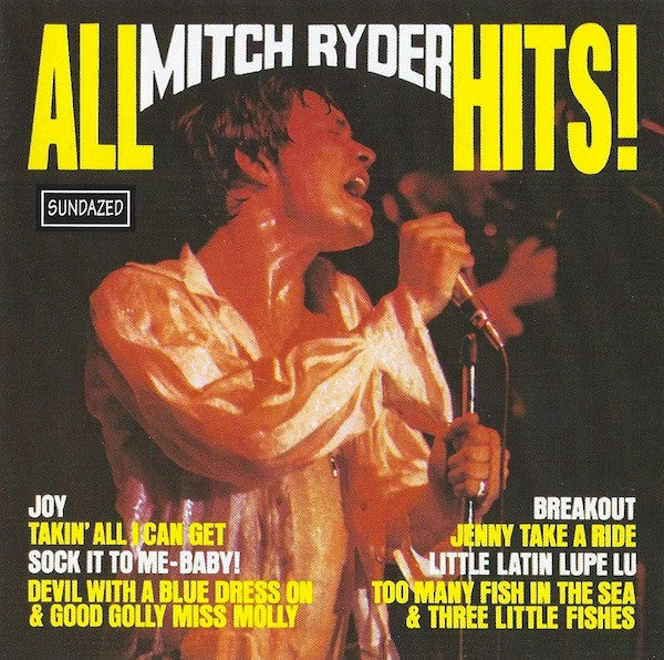 RYDER, MITCH - ALL MITCH RYDER HITS - CD