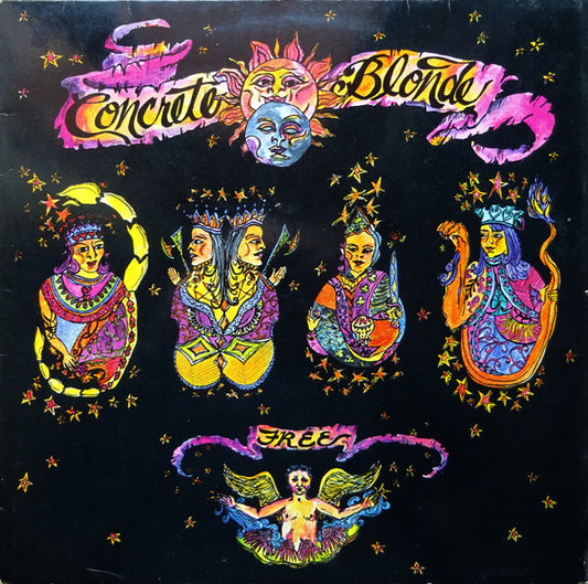 CONCRETE BLONDE - FREE (GERMAN PRESS) - LP