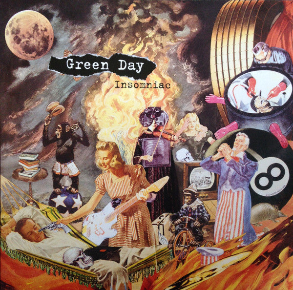 GREEN DAY - INSOMNIAC : 180-GRAM AUDIOPHILE VINYL - LP