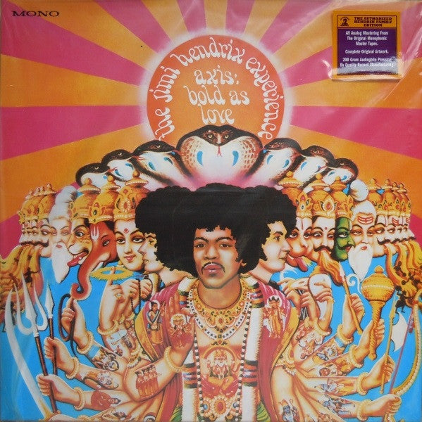 HENDRIX, JIMI - AXIS BOLD AS LOVE : MONO REMASTER 200G - LP