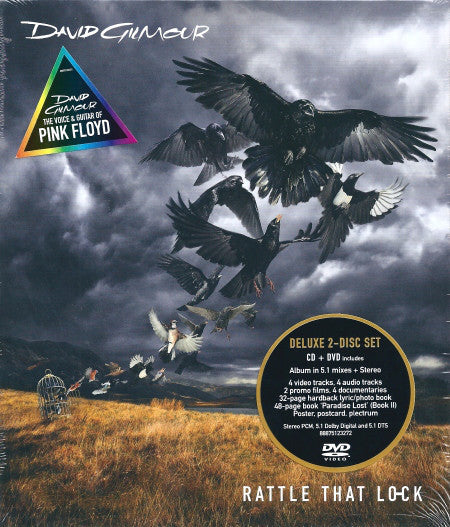 GILMOUR, DAVID - RATTLE THAT LOCK : CD + DVD EDITION - CD