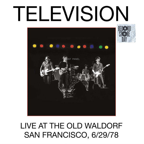 TELEVISION - LIVE AT THE OLD WALDORF 1978 : 2LP SET - LP