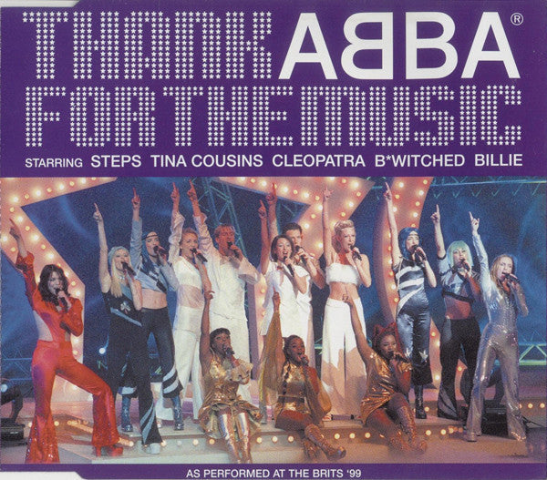 VARIOUS - THANK ABBA FOR THE MUSIC - CD5