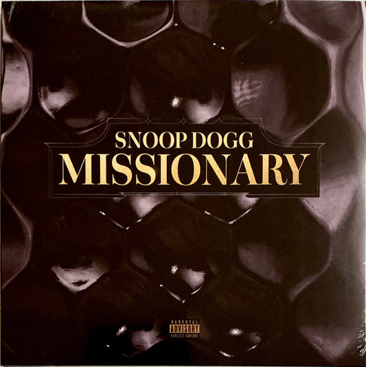 SNOOP DOGG - MISSIONARY: ONYX VINYL (ALTERNATE COVER) - LP