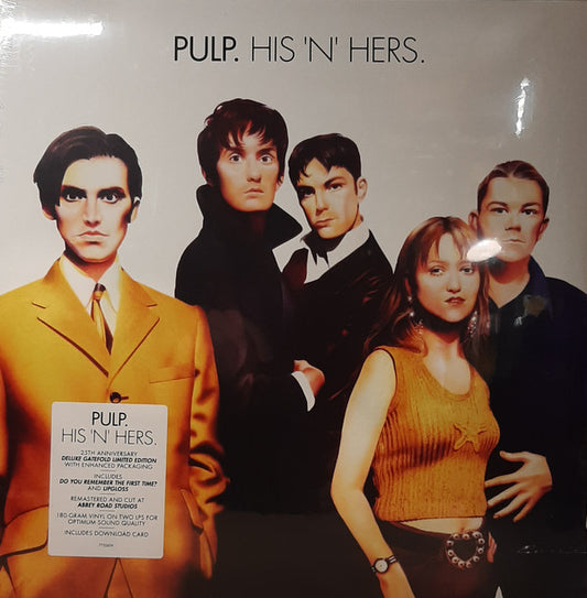 PULP - HIS 'N' HERS : 2LP EDITION - LP