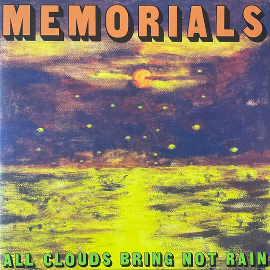 MEMORIALS - ALL CLOUDS BRING NOT RAIN : YELLOW VINYL - LP