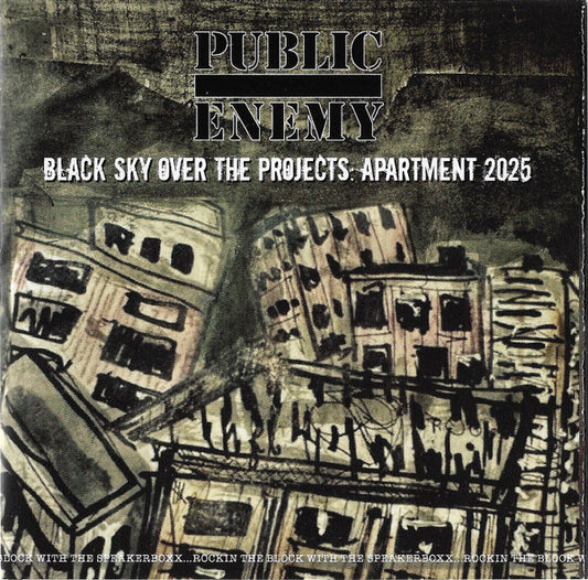 PUBLIC ENEMY - BLACK SKY OVER THE PROJECTS - CD