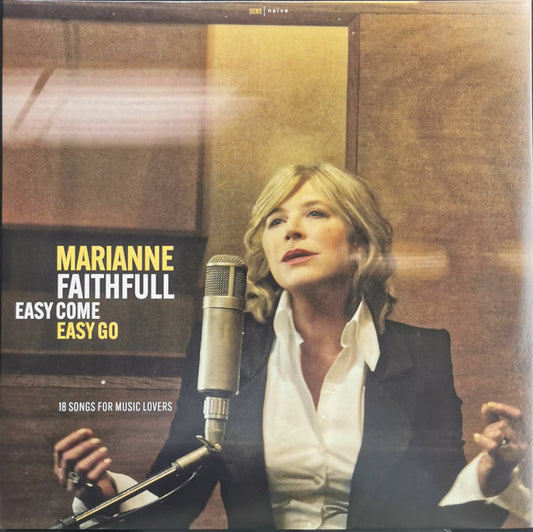 FAITHFULL, MARIANNE - EASY COME EASY GO : WHITE 2LP SET (2023) - LP