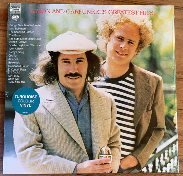 SIMON & GARFUNKEL - GREATEST HITS : TURQUOISE VINYL - LP