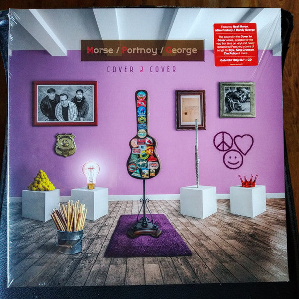 MORSE / PORTNOY / GEORGE - COVER 2 COVER : 2LP + CD SET (2021) - LP
