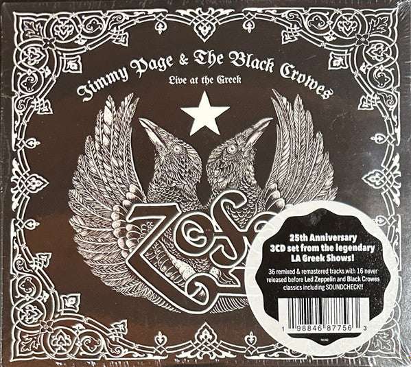 PAGE, JIMMY / BLACK CROWES - LIVE AT THE GREEK : 3CD EXPANDED EDITION - CD