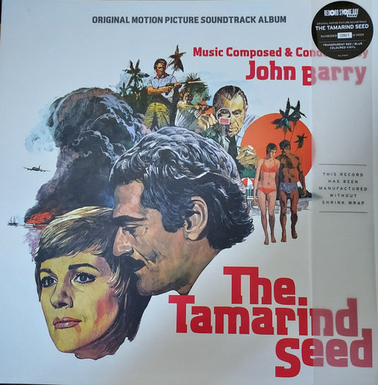 TAMARIND SEED - SOUNDTRACK: 2LP BLUE & RED COLOURED - LP
