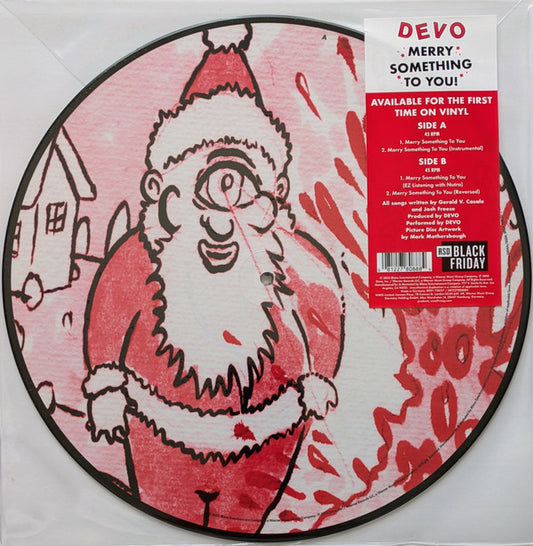 DEVO - MERRY SOMETHING TO YOU : PICTURE DISC - LP