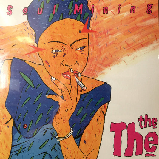 THE THE - SOUL MINING : WITH PRINTED INNER SLEEVE - LP