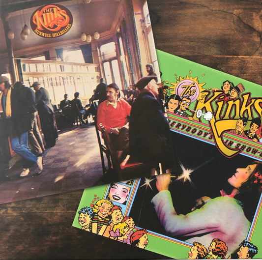 KINKS - MUSWELL ... / EVERYBODY'S ... : LP + CD - LP